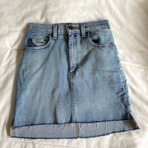 Aritiza denim pencil skirt